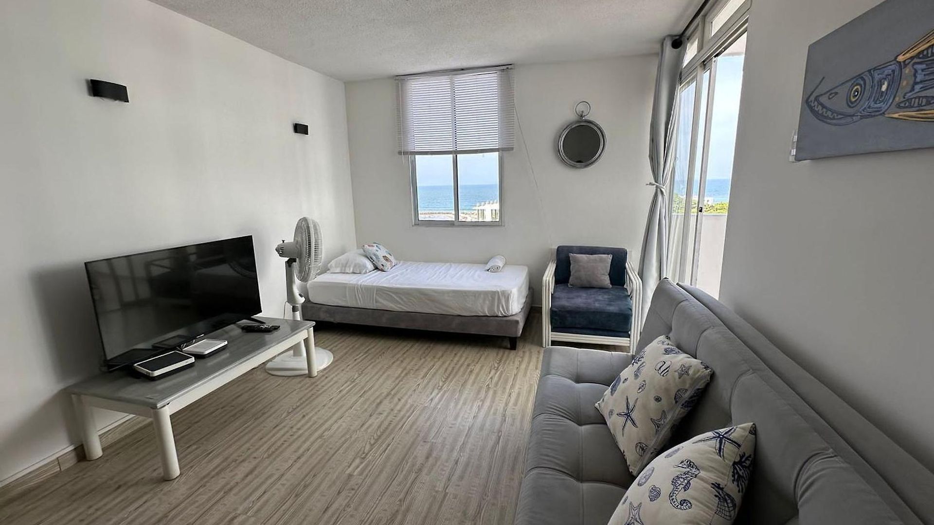 Escapada En Fragata Style Con Vista Al Mar Apartamento